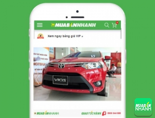 Xe ôtô Toyota Vios 1.3 J MT - sản phẩm đang bán trên mạng xã hội MuaBanNhanh