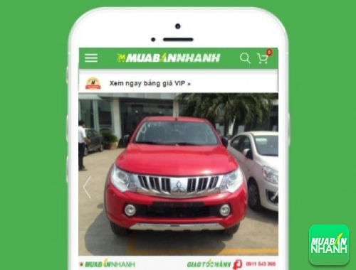 Xe ôtô Mitsubishi Triton - sản phẩm đang bán trên mạng xã hội MuaBanNhanh