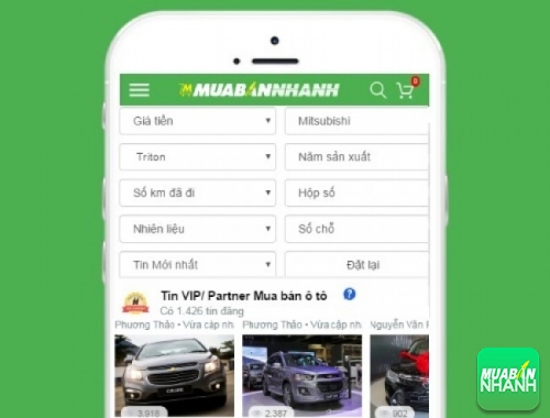 Tìm mua xe ôtô Mitsubishi Triton hiệu quả trên Mạng xã hội MuaBanNhanh